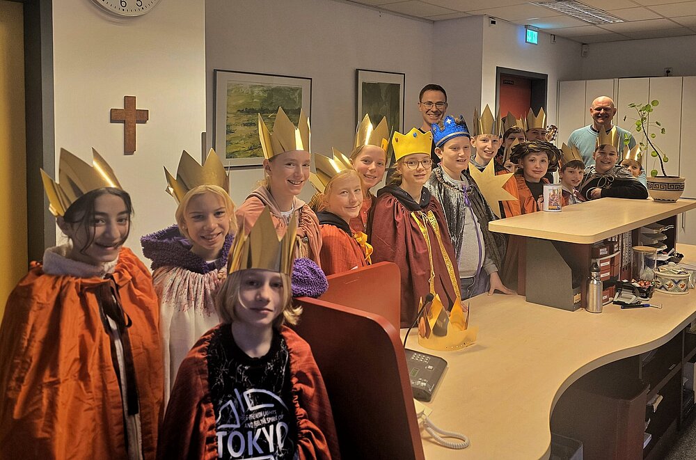 Die Sternsingeraktion an der Niels-Stensen-Schule: Niels-Stensen-Schule